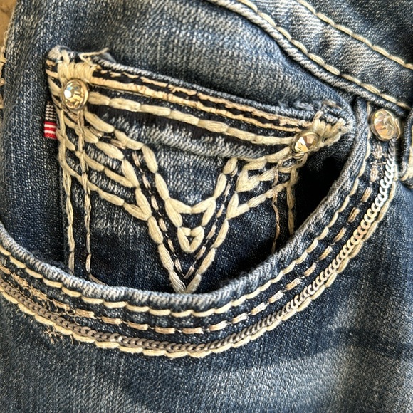 VIGOSS BOOT CUT SILVER JEWELS ( similar to miss me ) - Picture 11 of 13